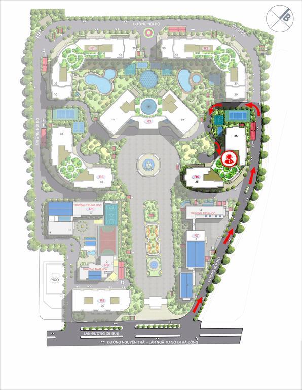 Vinhomes Royal City Apartment Ханой Экстерьер фото